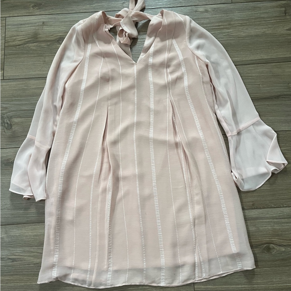 BCBGeneration Blush Tie Back Dress - Picture 3 of 5